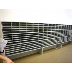 Mail Sorters 30 Pigeon Holes Stackable bunks, Bases, $250/Bunk